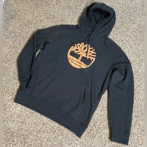 Timberland Core Tree Logo Pullovers Hoodie Brushback 0A2BJH size L